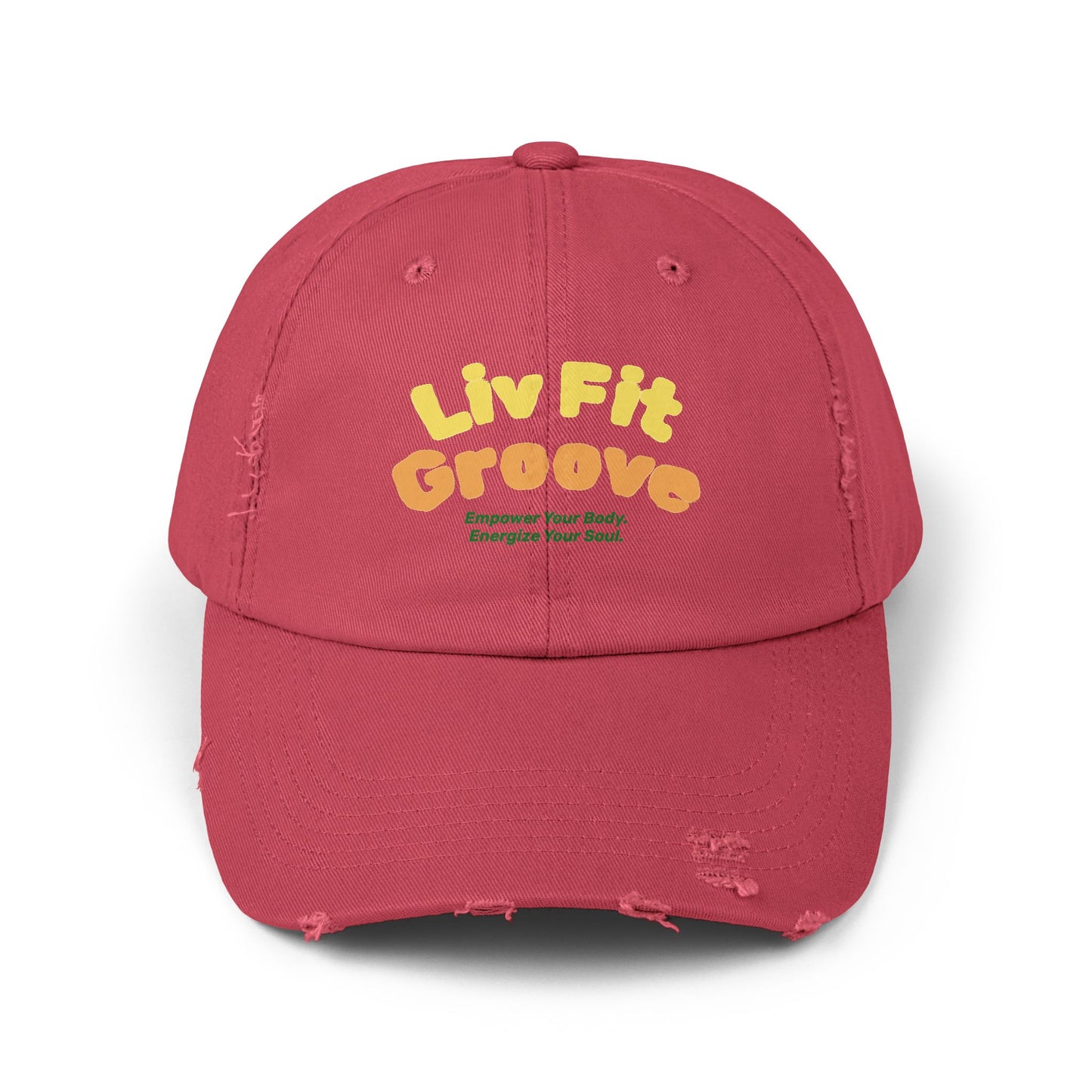 Liv Fit Groove Distressed Cap
