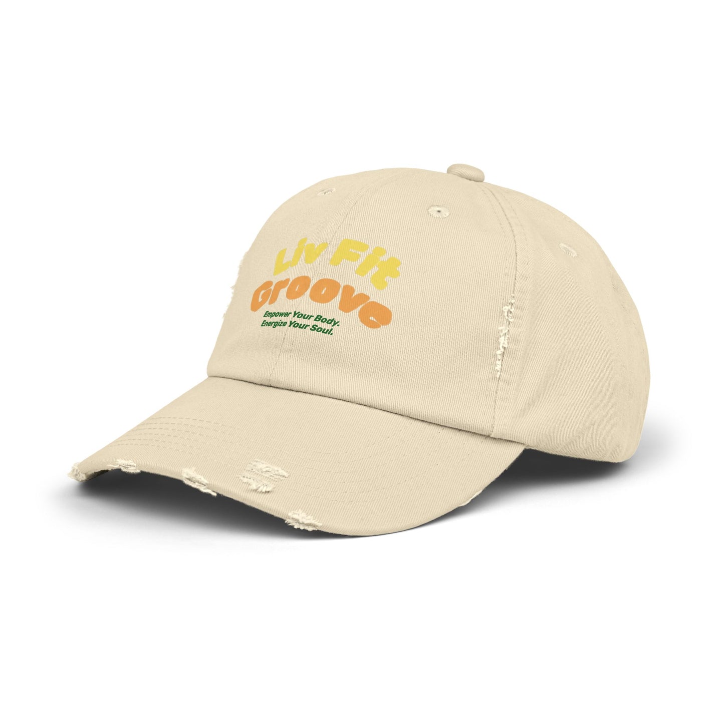Liv Fit Groove Distressed Cap