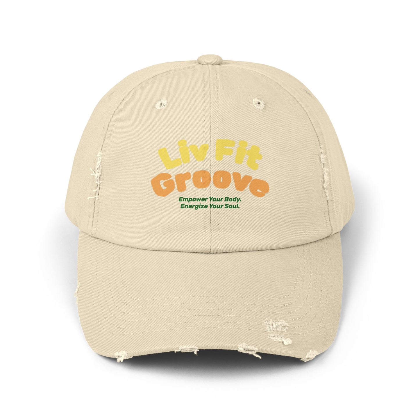 Liv Fit Groove Distressed Cap